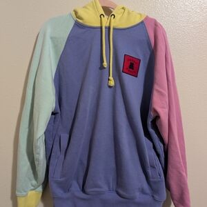 Teddy Fresh Multicolor Hoodie with Patch